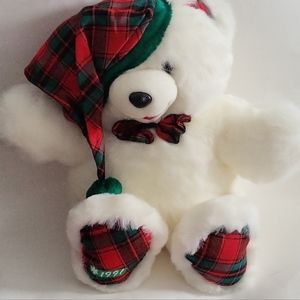 Snowflake Collectible Teddy Bear multicolor 1991